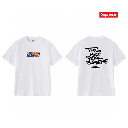Supreme Logo Casual T-Shirt (Unisex）