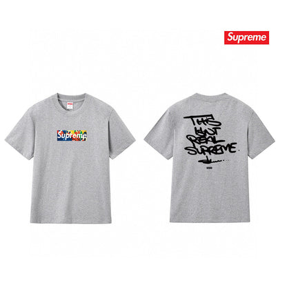 Supreme Logo Casual T-Shirt (Unisex）