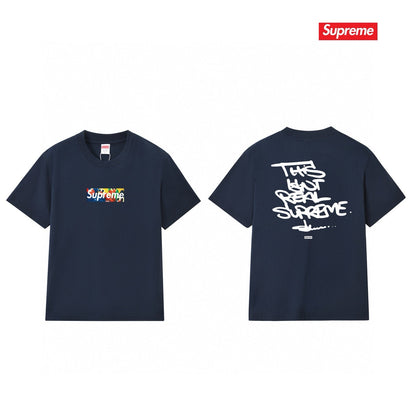Supreme Logo Casual T-Shirt (Unisex）