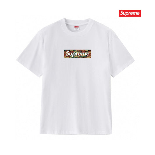 Supreme Logo Casual T-Shirt (Unisex）