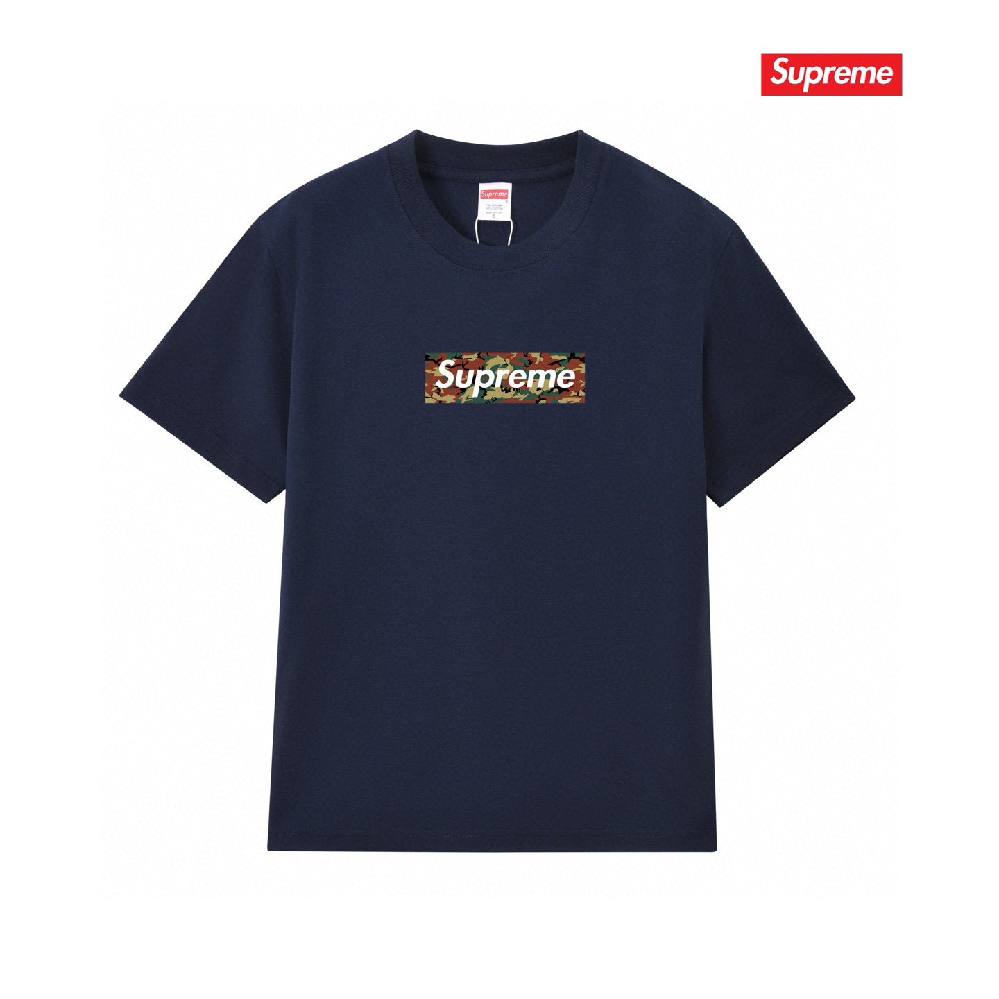 Supreme Logo Casual T-Shirt (Unisex）