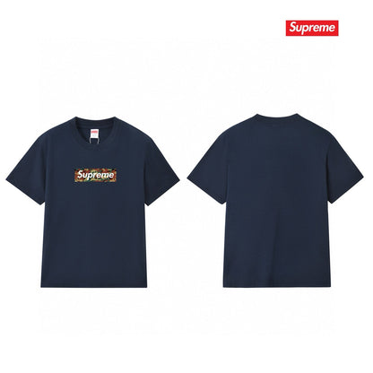 Supreme Logo Casual T-Shirt (Unisex）