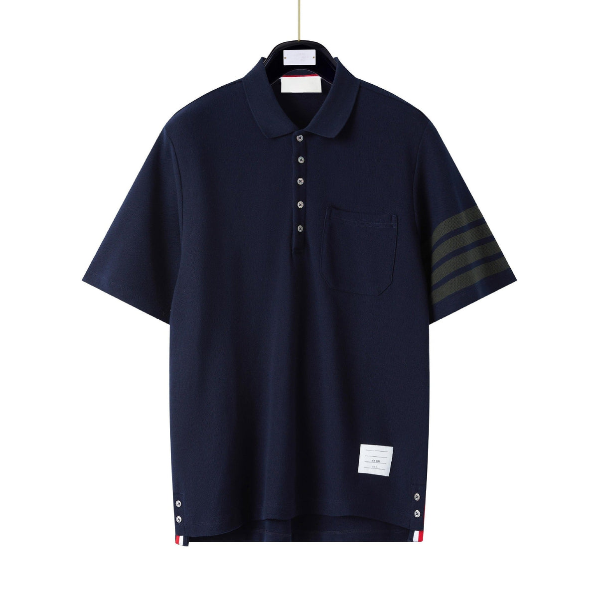 Thom Browne Pocket Stripes POLO Shirt