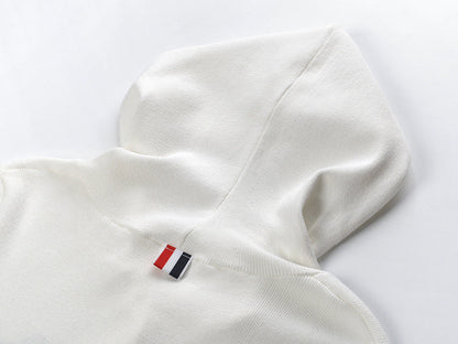 Thom Browne 2025ss Knitted Hoodie