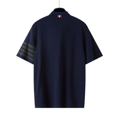 Thom Browne Pocket Stripes POLO Shirt