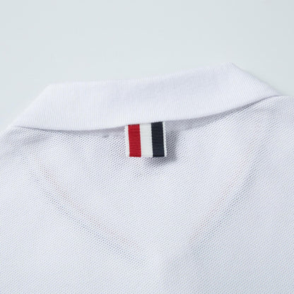 Thom Browne Pocket Stripes POLO Shirt