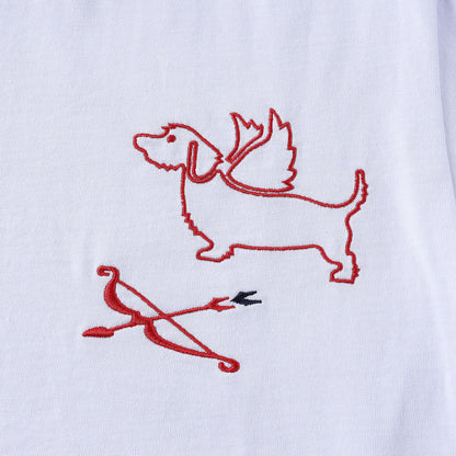 Thom Browne Puppy Embroidery T-shirt