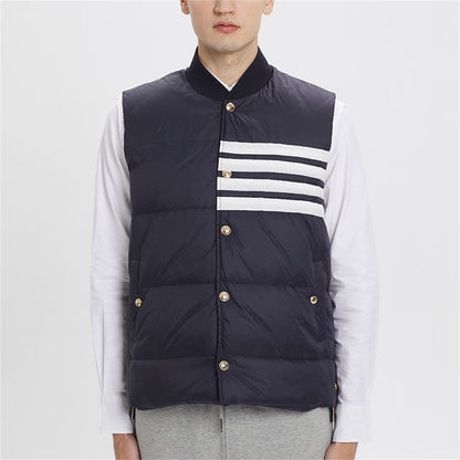 Thom Browne 4-Bar Down vest