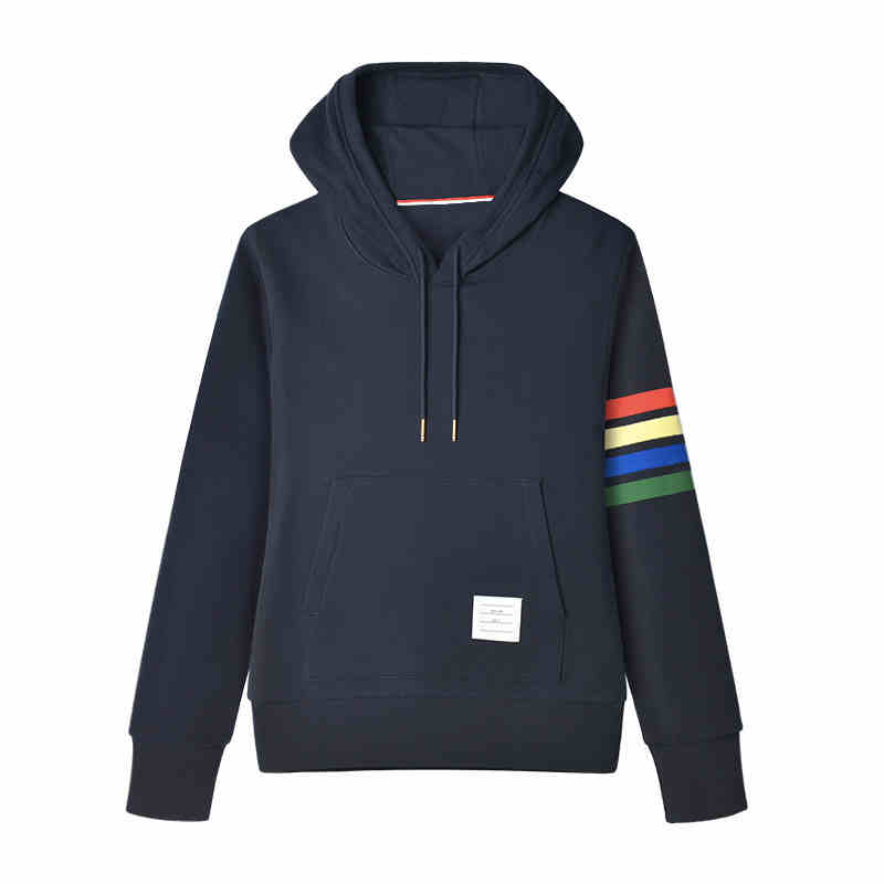 Thom Browne  4-Bar Couple Hoodie