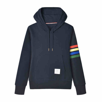 Thom Browne  4-Bar Couple Hoodie