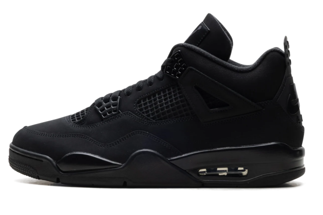 Nike Air Jordan 4 Retro Triple Black Sneakers