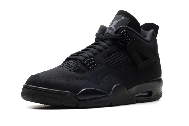 Nike Air Jordan 4 Retro Triple Black Sneakers