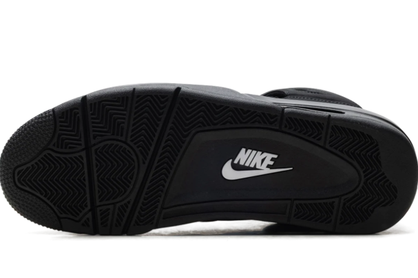 Nike Air Jordan 4 Retro Triple Black Sneakers