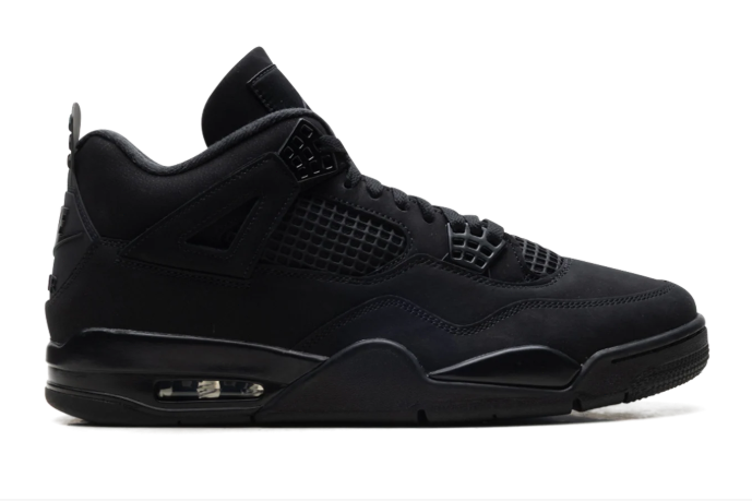 Nike Air Jordan 4 Retro Triple Black Sneakers