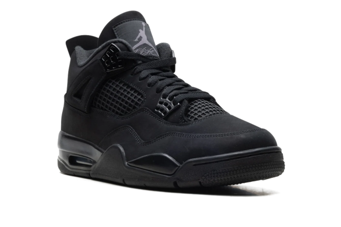 Nike Air Jordan 4 Retro Triple Black Sneakers