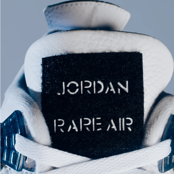 Nike Air Jordan 4 Retro White Black & Yellow Sneakers