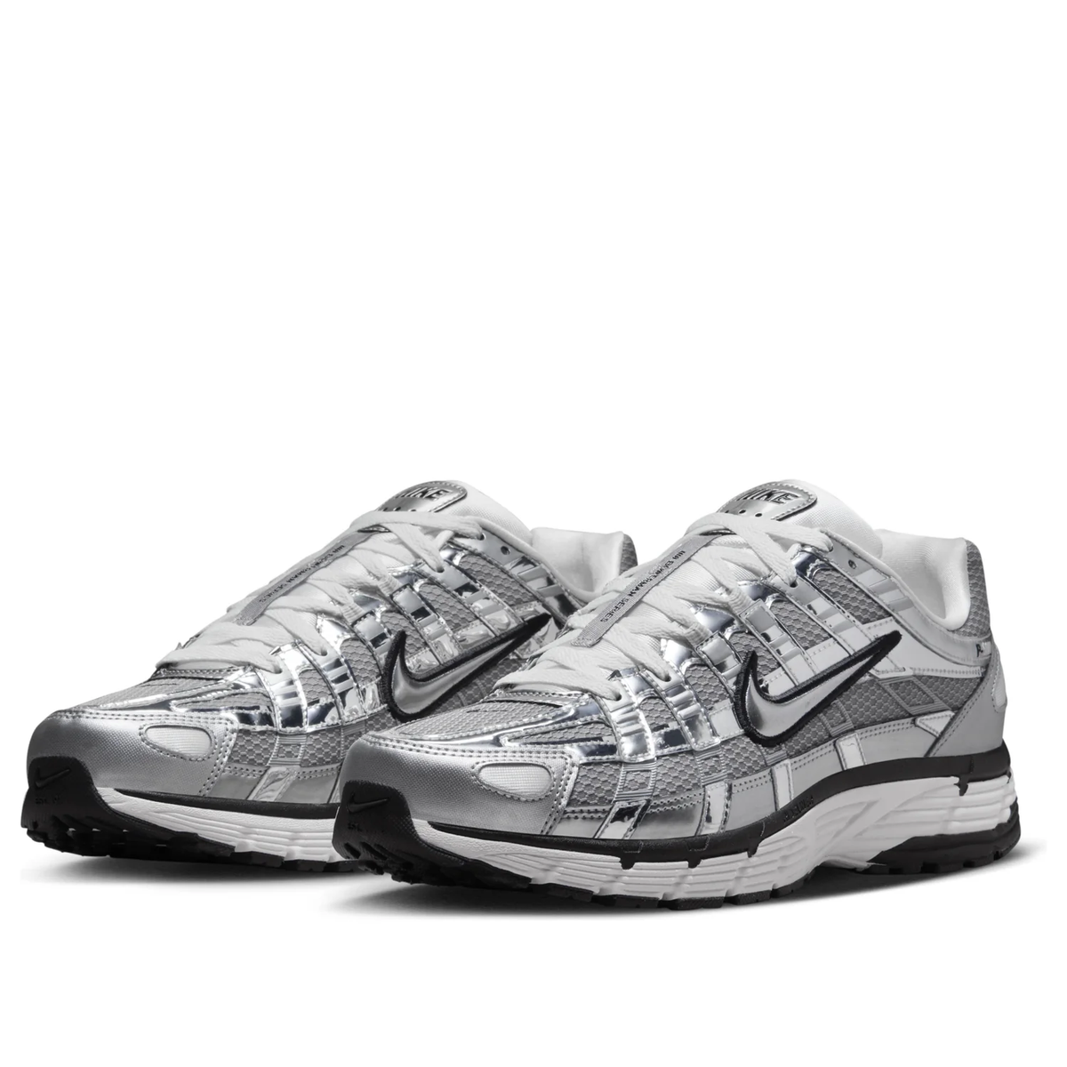 Nike P-6000 Metallic Silver Sneakers