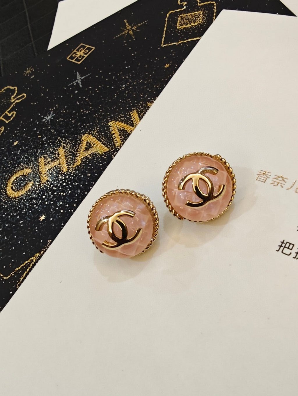 CHANEL Double-C Earrings