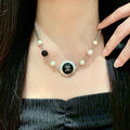 CHANEL P110 Pearl Double-C Necklace