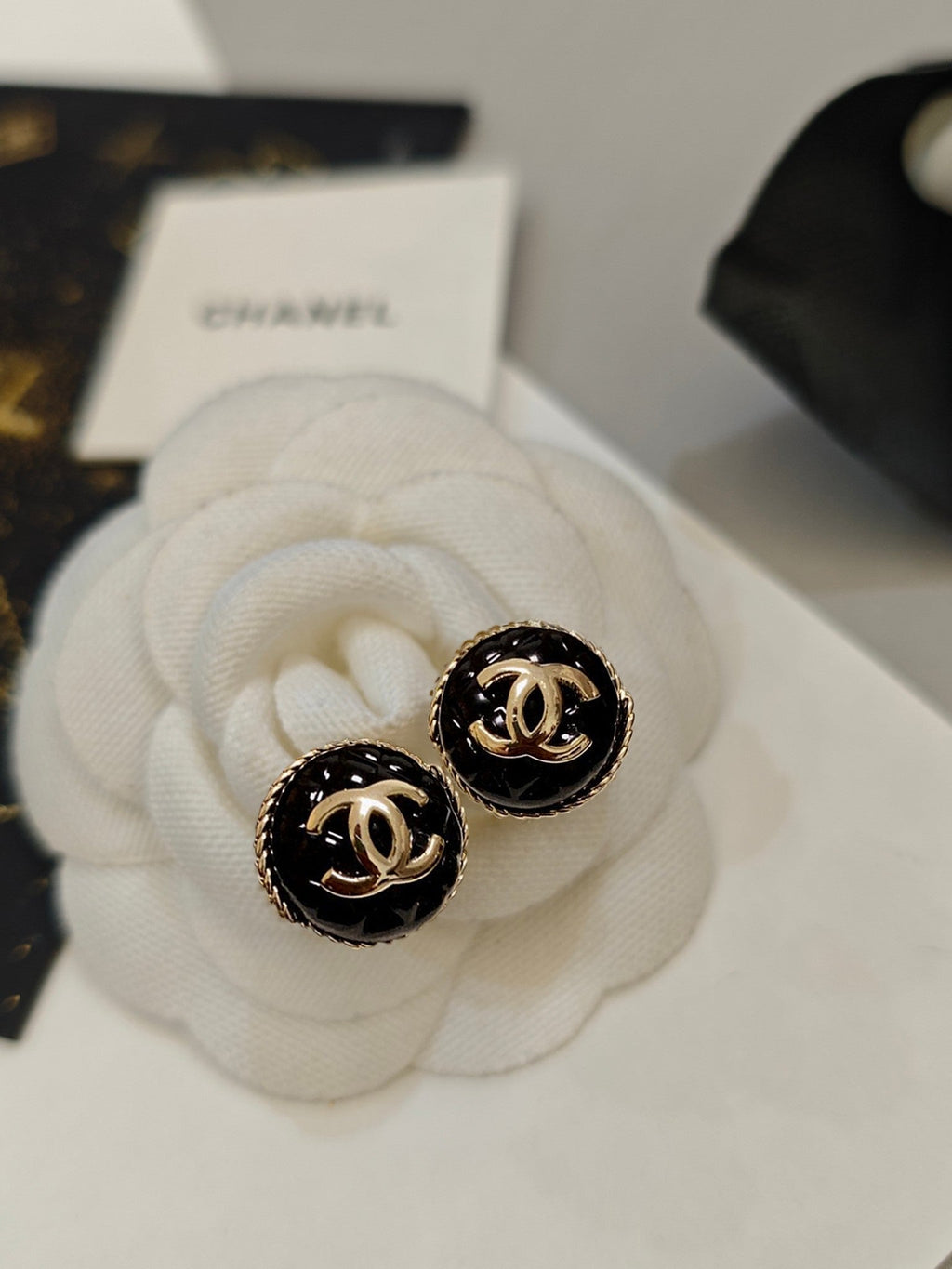 CHANEL Double-C Earrings