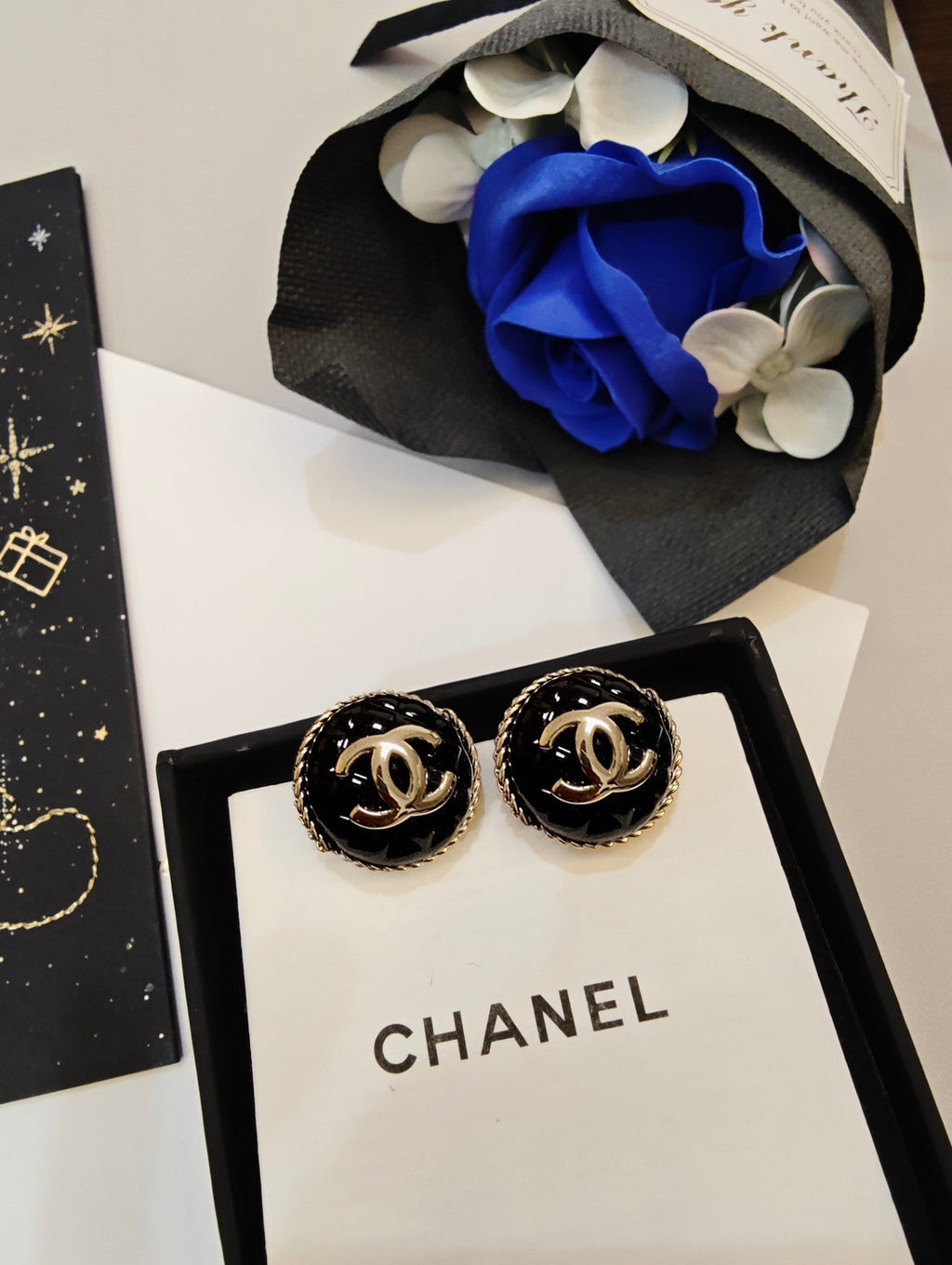 CHANEL Double-C Earrings