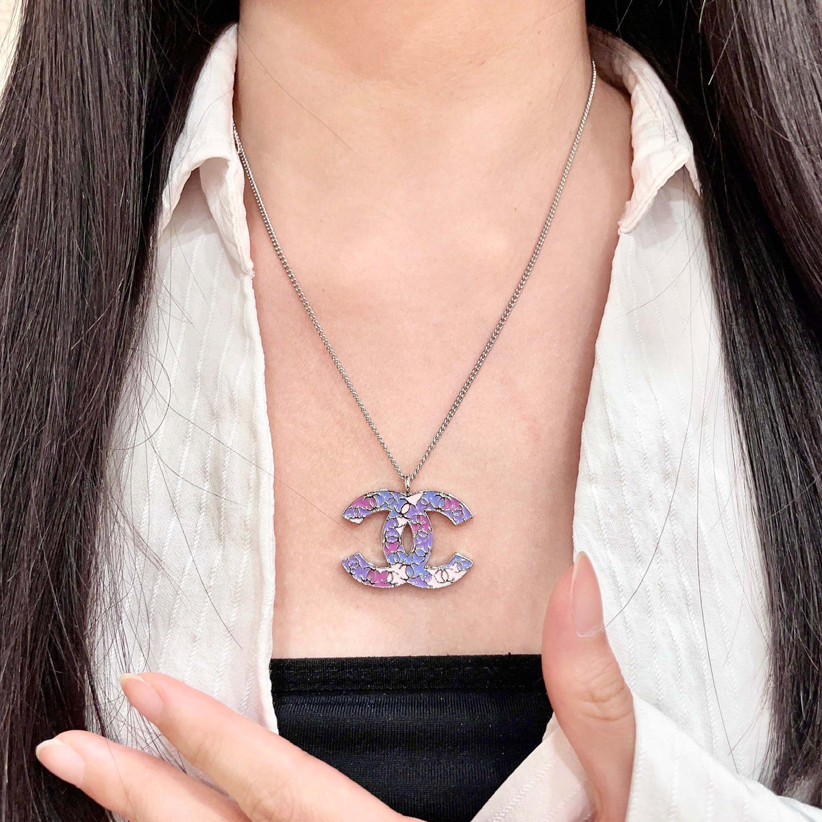 CHANEL P90 Double-C Necklace