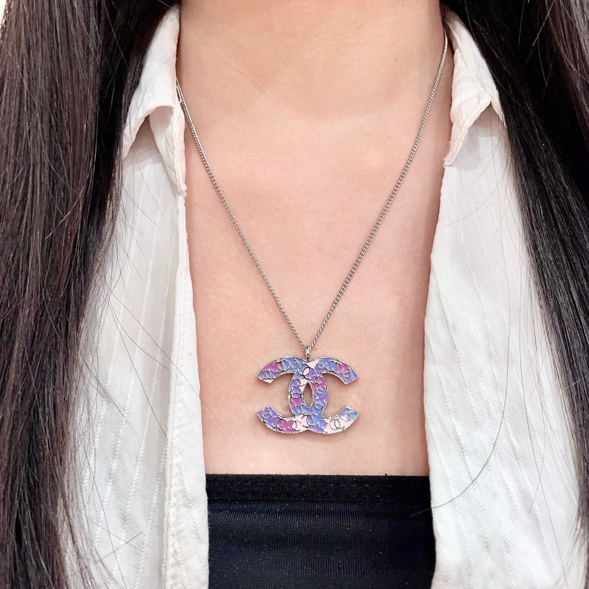 CHANEL P90 Double-C Necklace