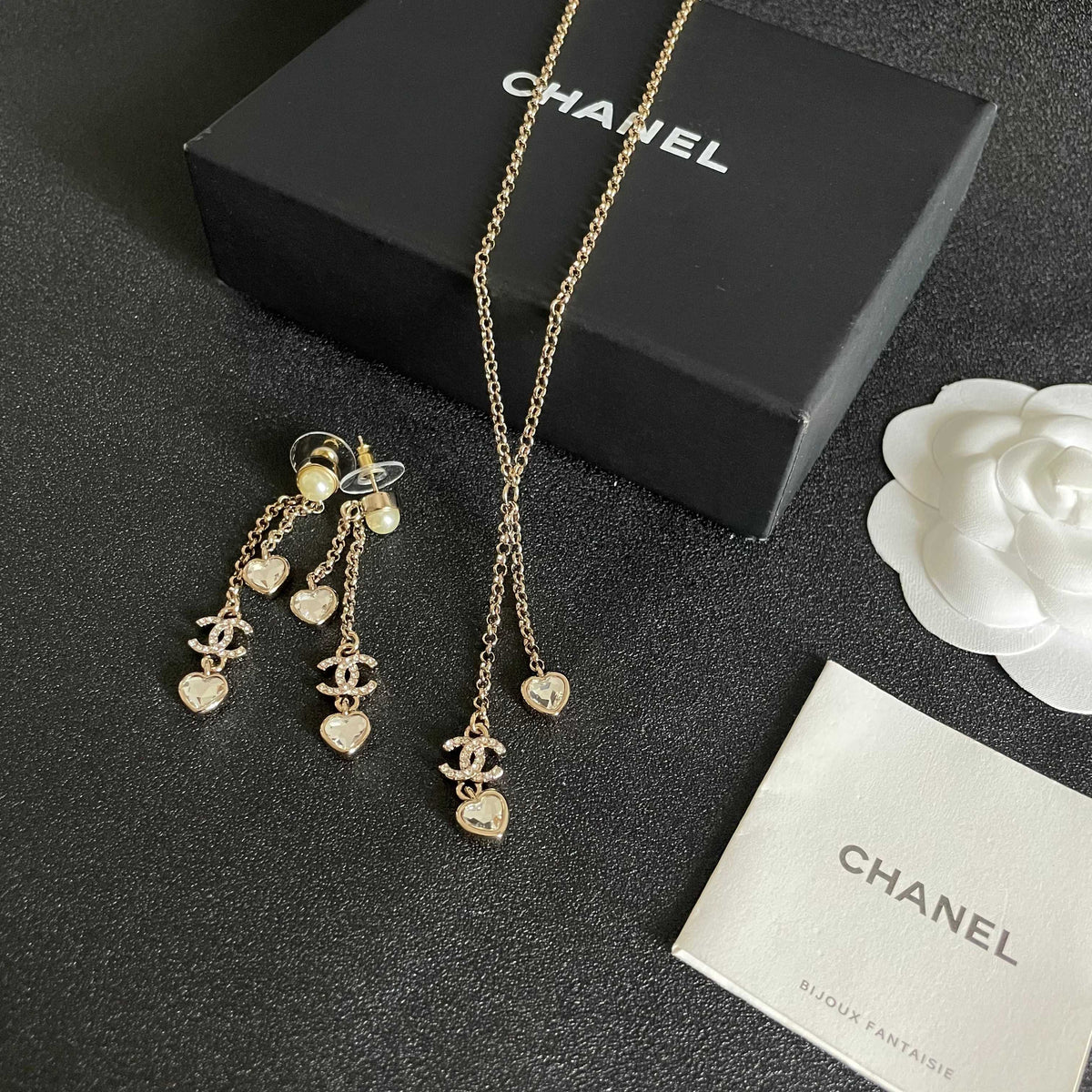 CHANEL P85 Double-C Earrings