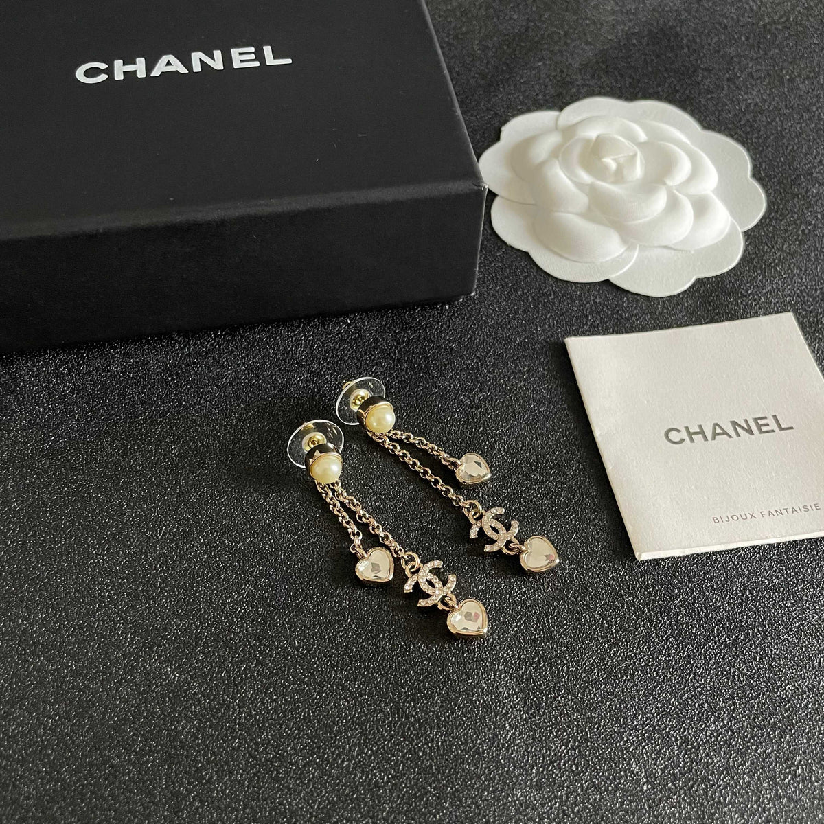 CHANEL P85 Double-C Earrings