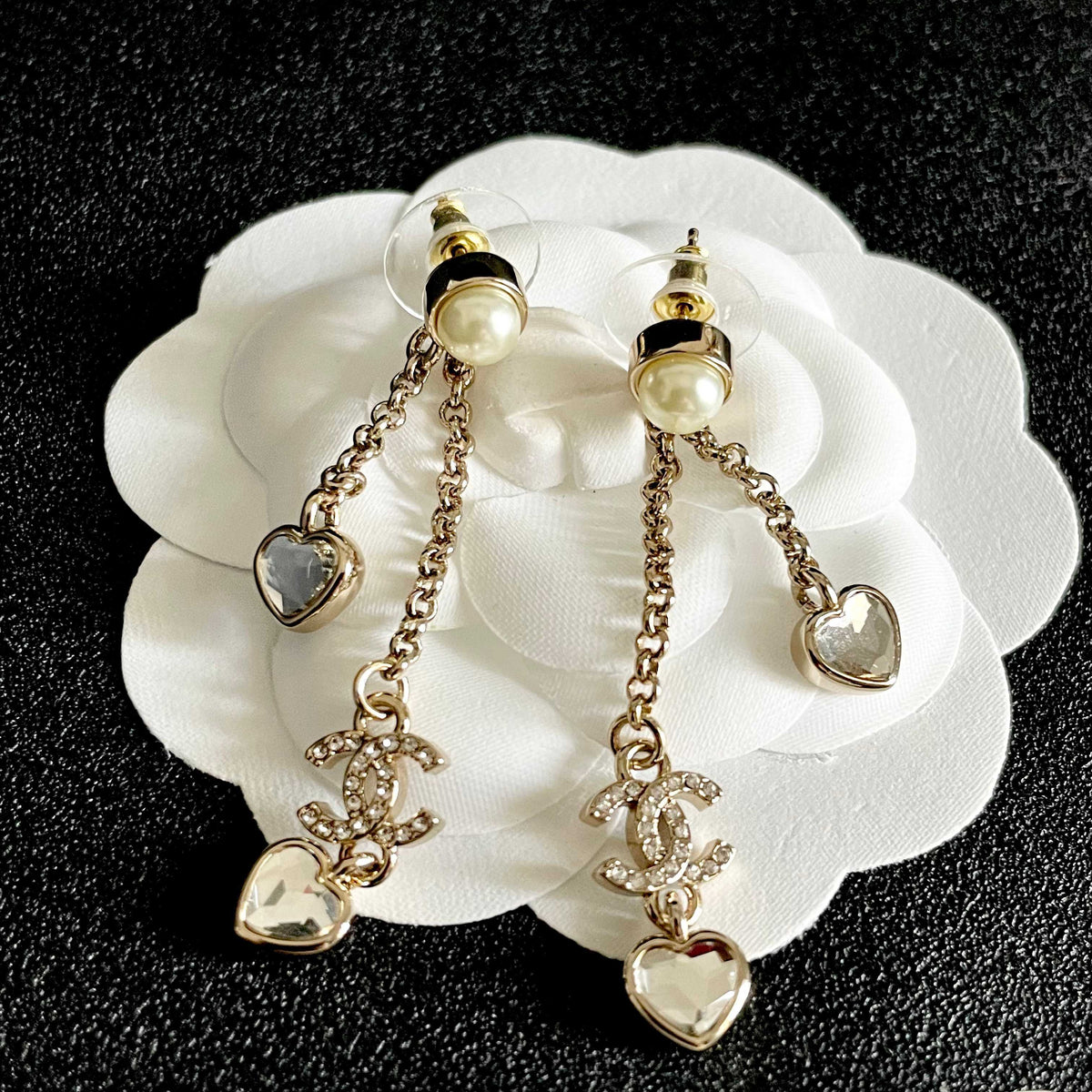 CHANEL P85 Double-C Earrings