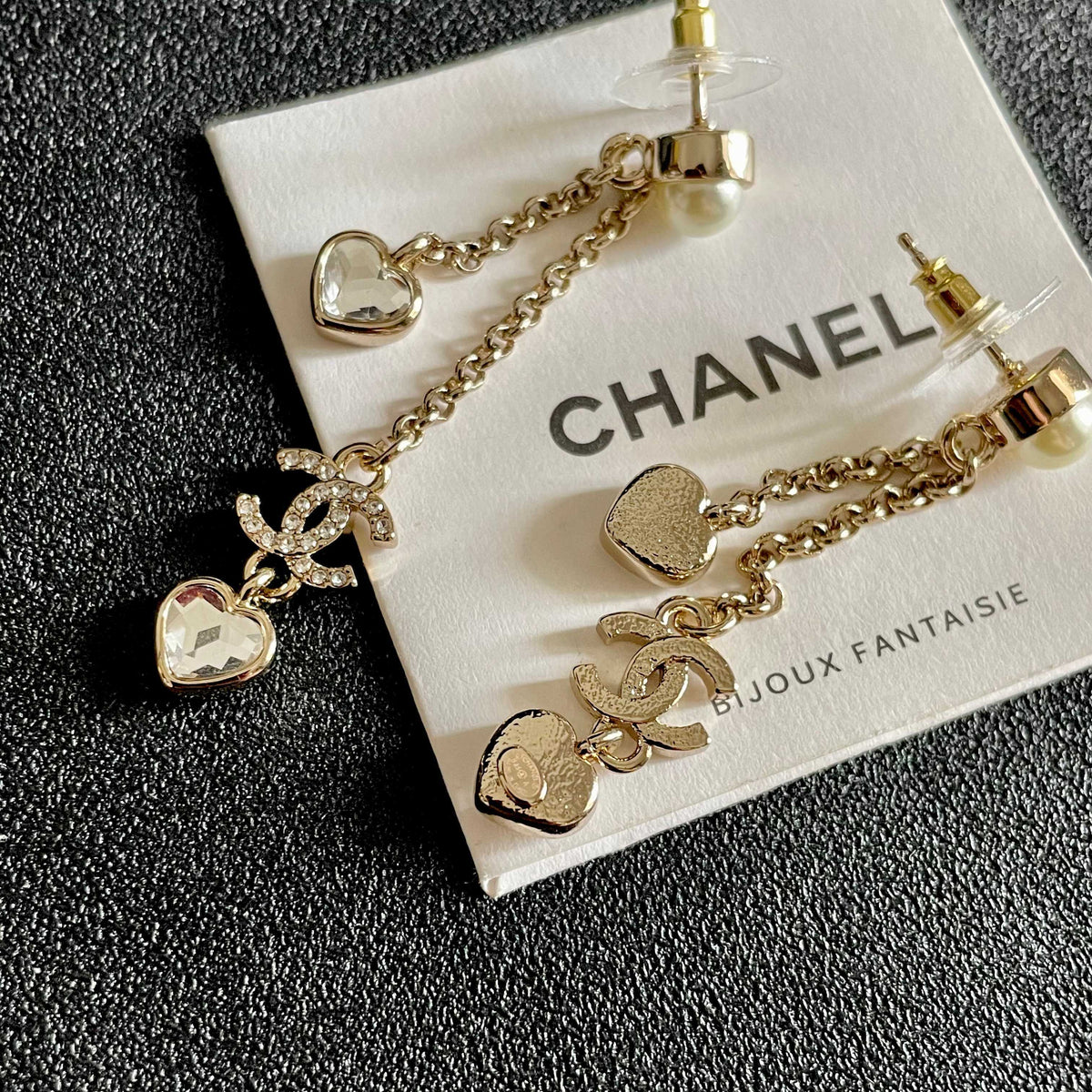 CHANEL P85 Double-C Earrings
