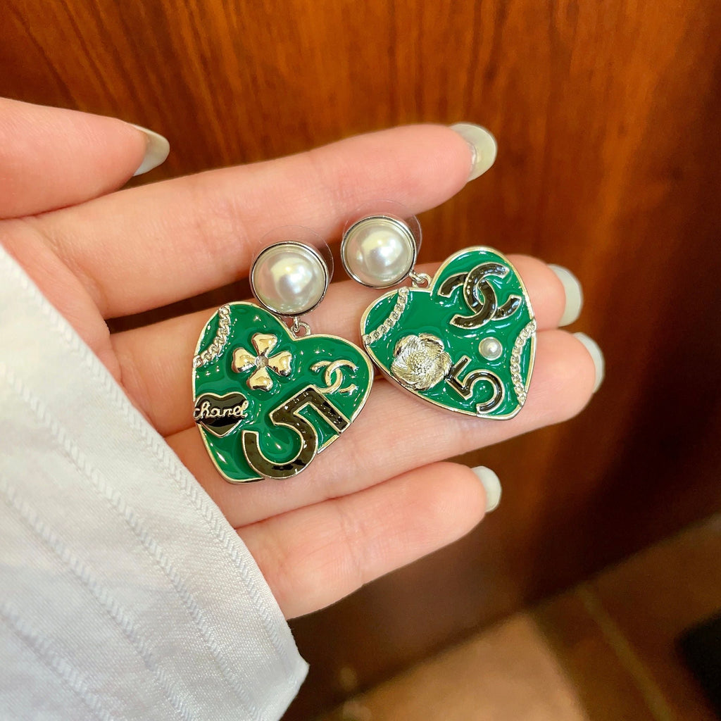 CHANEL P95 Pearl Double-C Earrings