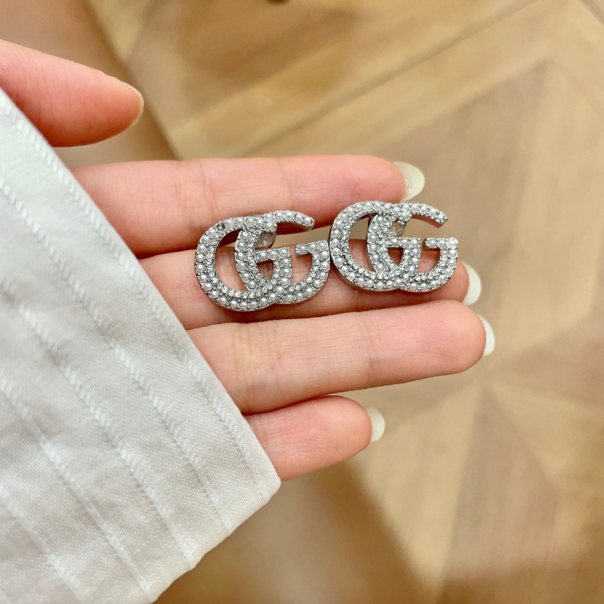 GUCCI P80 Vintage Earrings