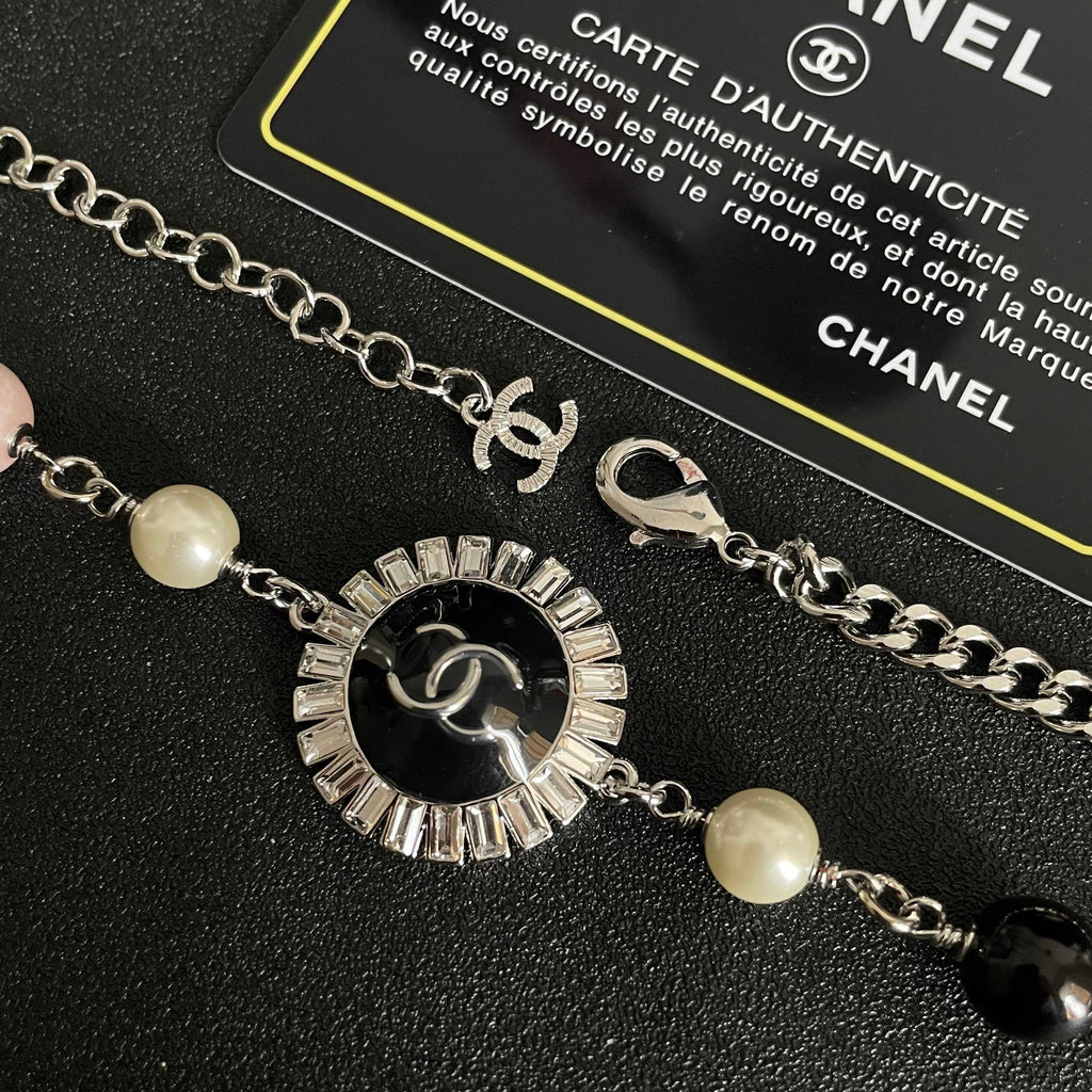 CHANEL P110 Pearl Double-C Necklace