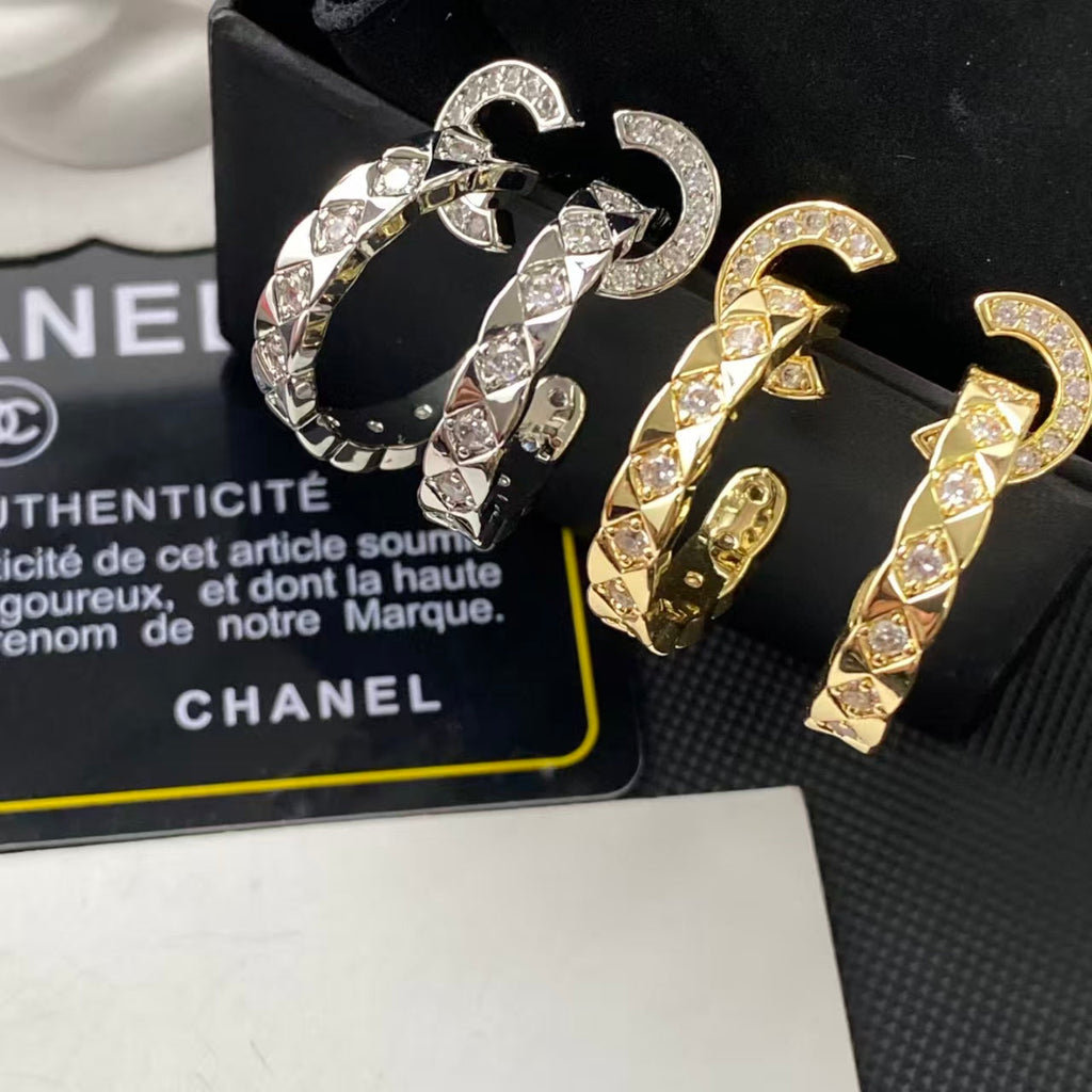 CHANEL Double-C Earrings