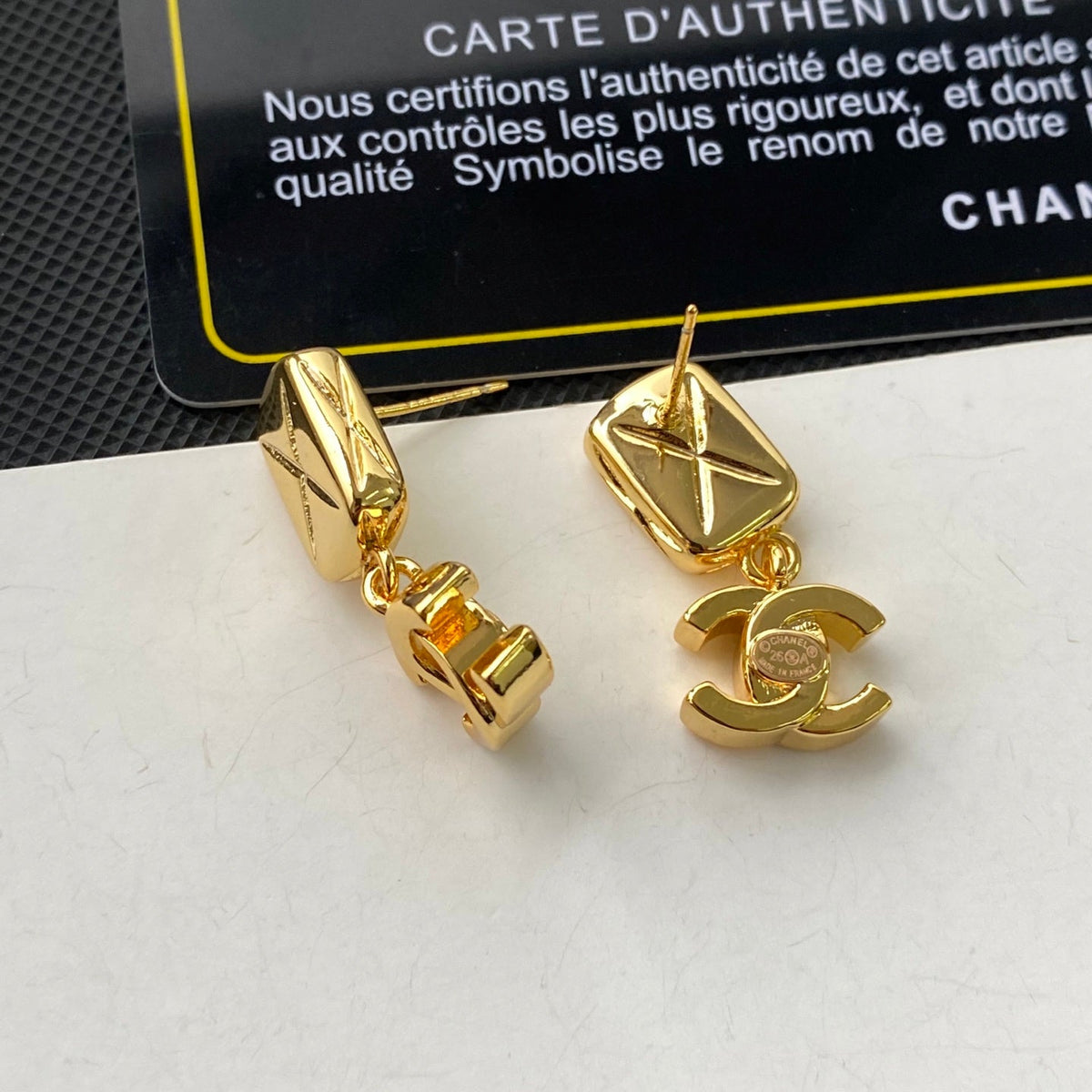 CHANEL P55 Double-C Pendant Necklace