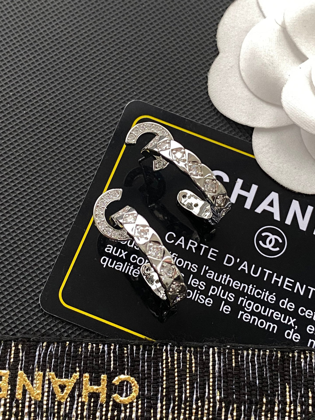 CHANEL Double-C Earrings