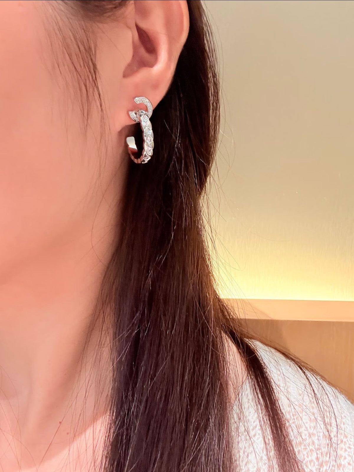 CHANEL Double-C Earrings
