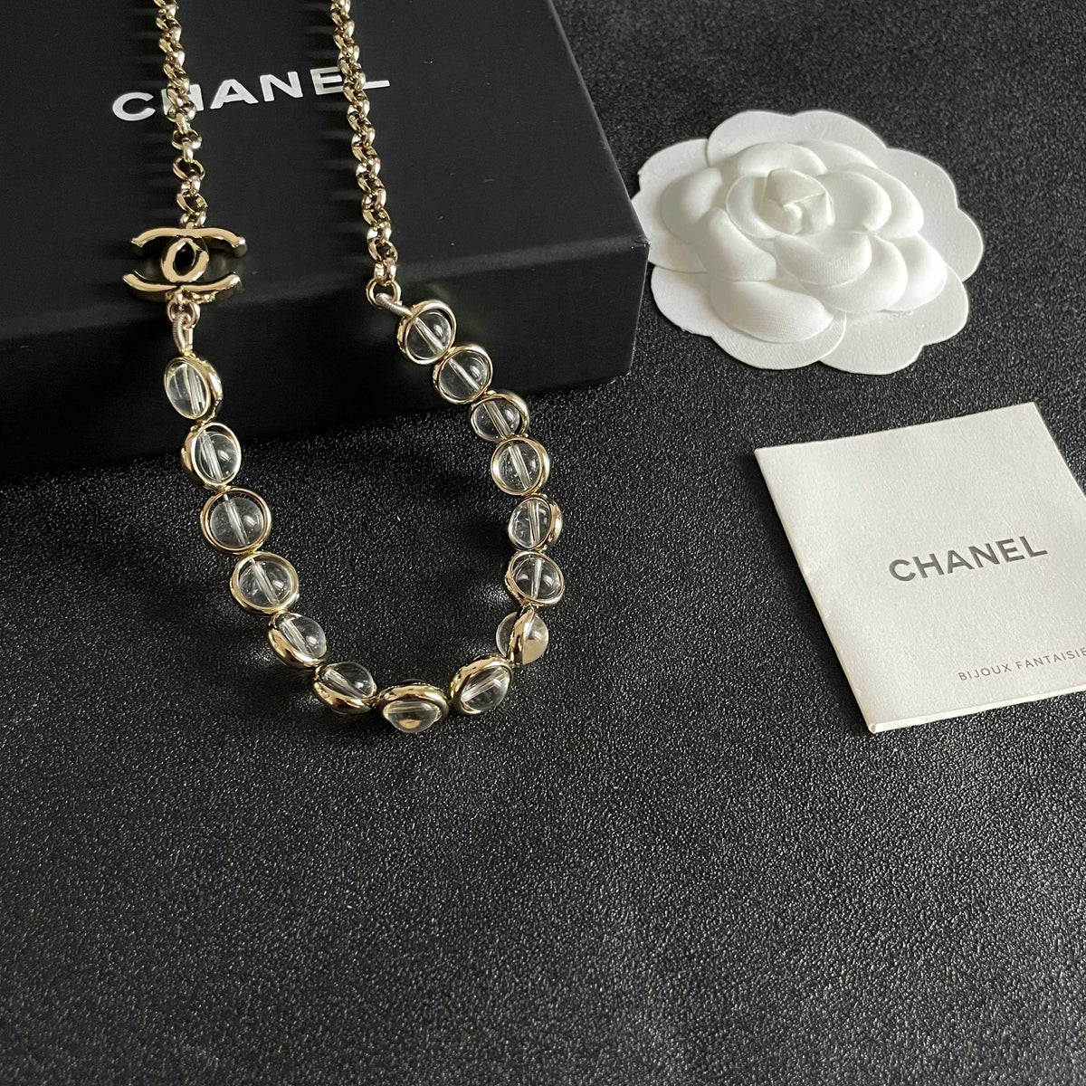 CHANEL P115 Double-C Necklace