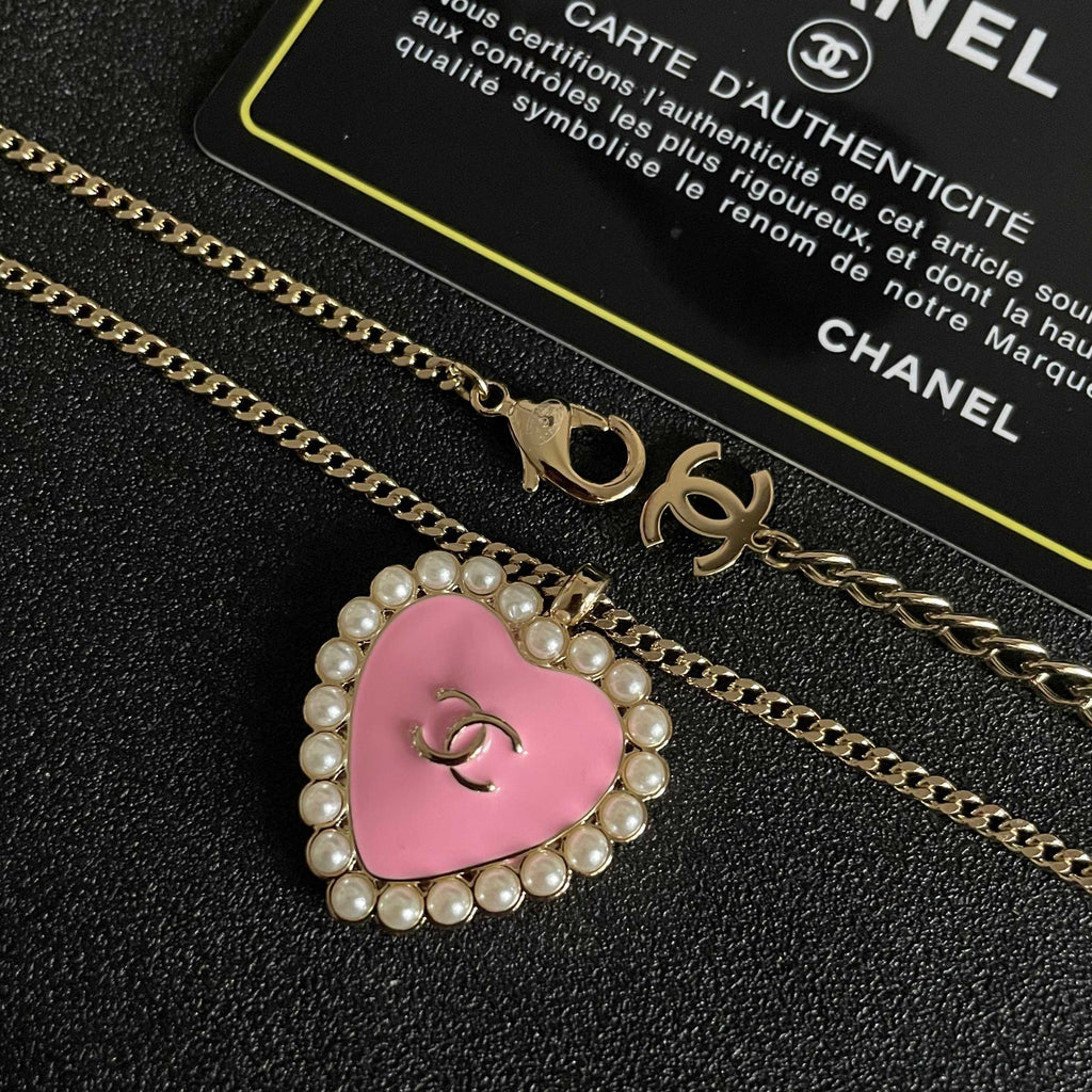 CHANEL P85 Pearl Double-C Necklace