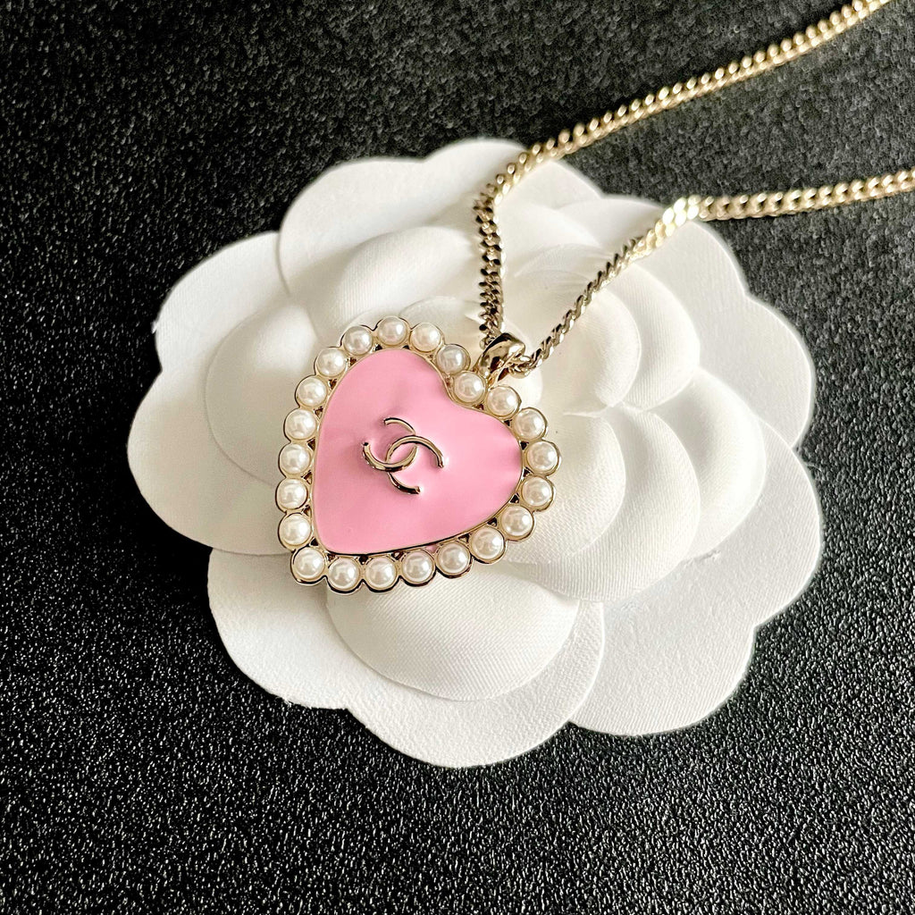CHANEL P85 Pearl Double-C Necklace
