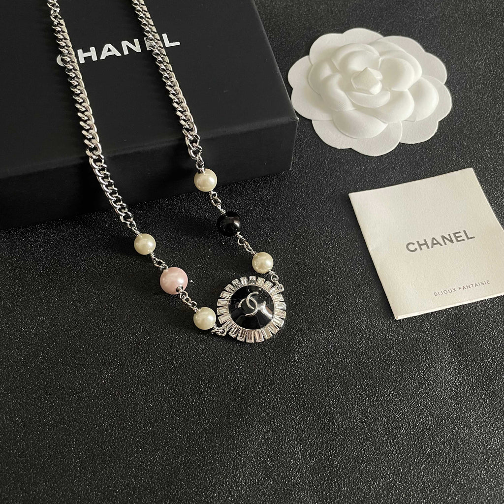 CHANEL P110 Pearl Double-C Necklace