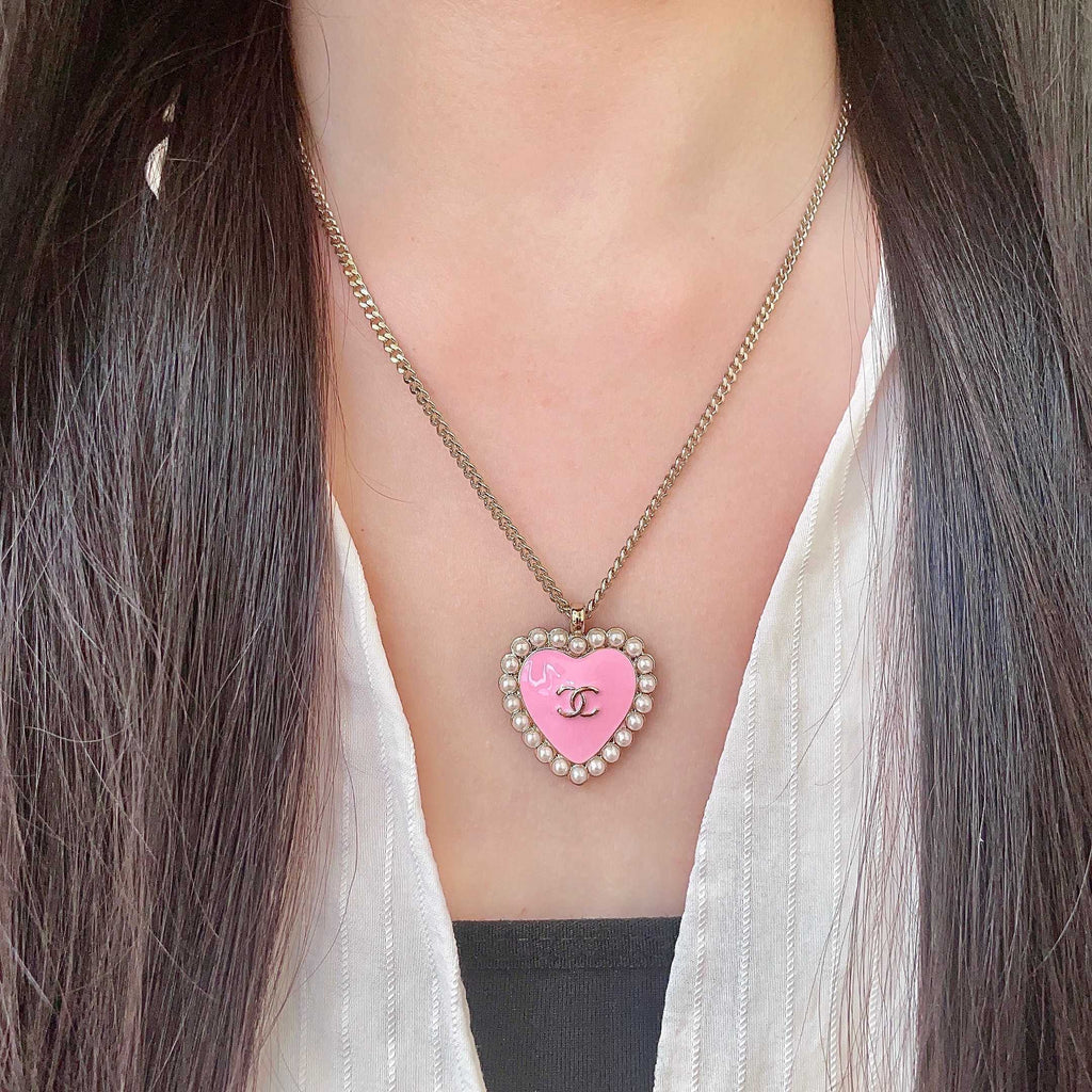 CHANEL P85 Pearl Double-C Necklace