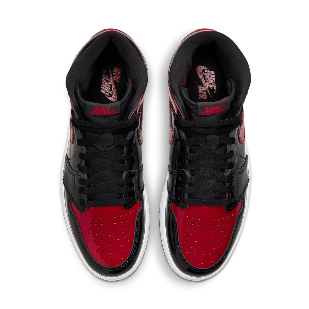 Nike Air Jordan 1 Retro High Black & Red Sneakers