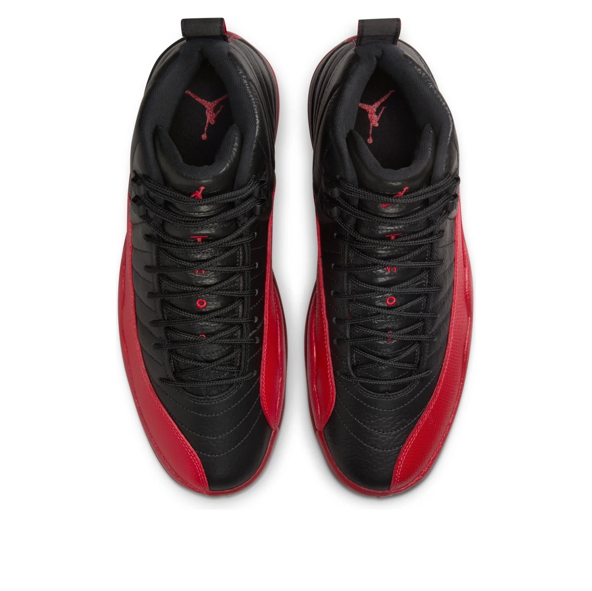 Nike Air Jordan 12 Retro Black & Red Sneakers