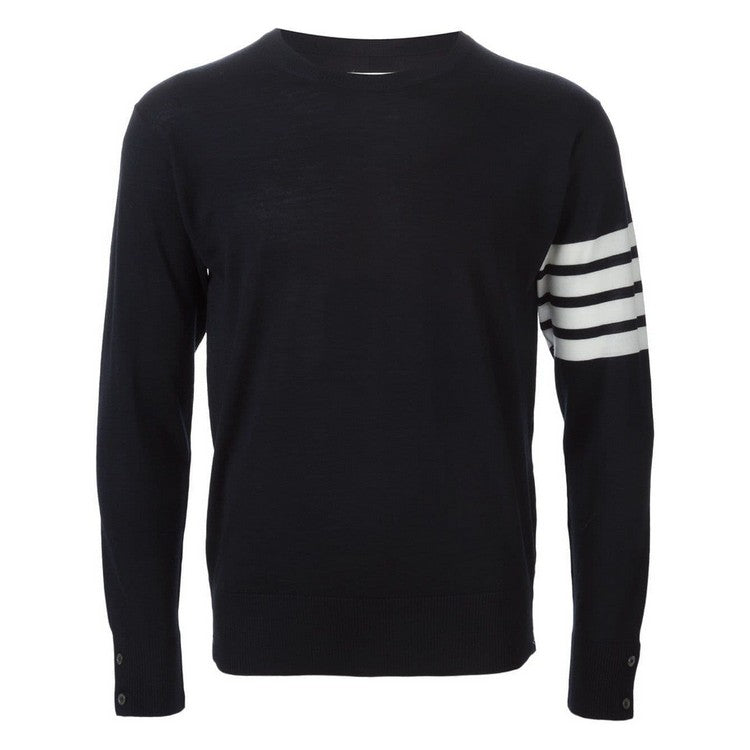 Thom Browne  Round neck wool sweater