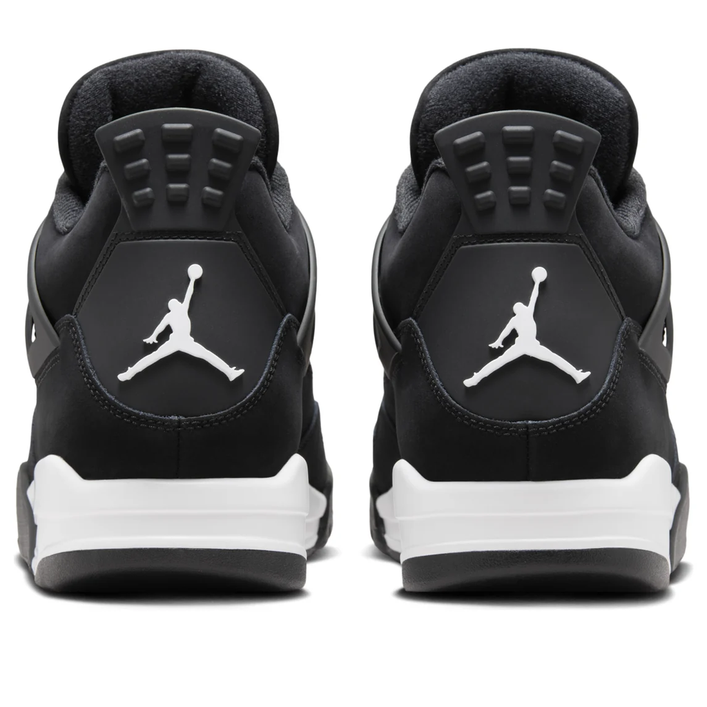 Nike Air Jordan 4 Retro White Thunder Black & White Sneakers