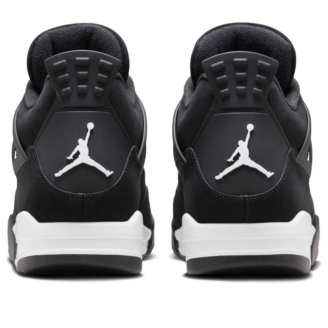 Nike Air Jordan 4 Retro White Thunder Black & White Sneakers
