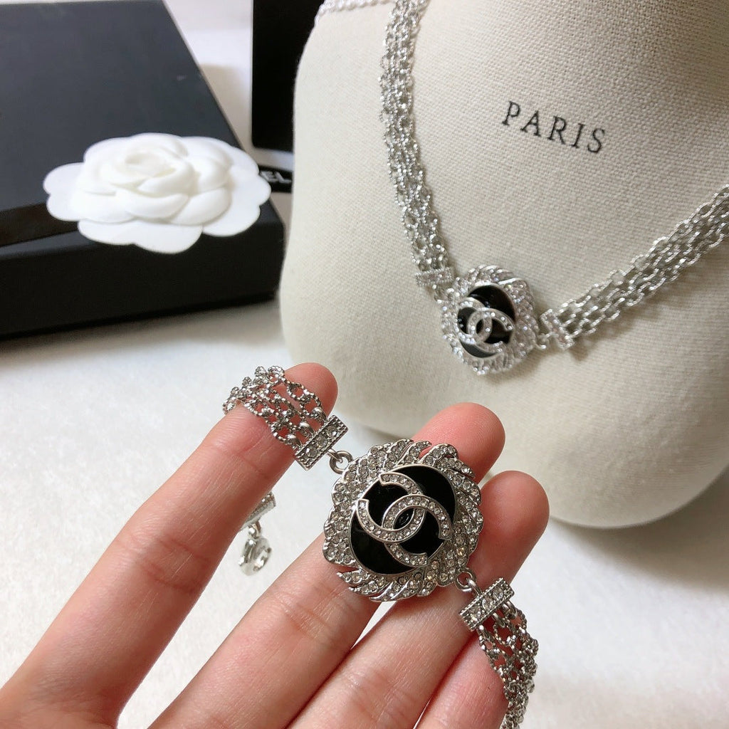 CHANEL Crystal Necklace