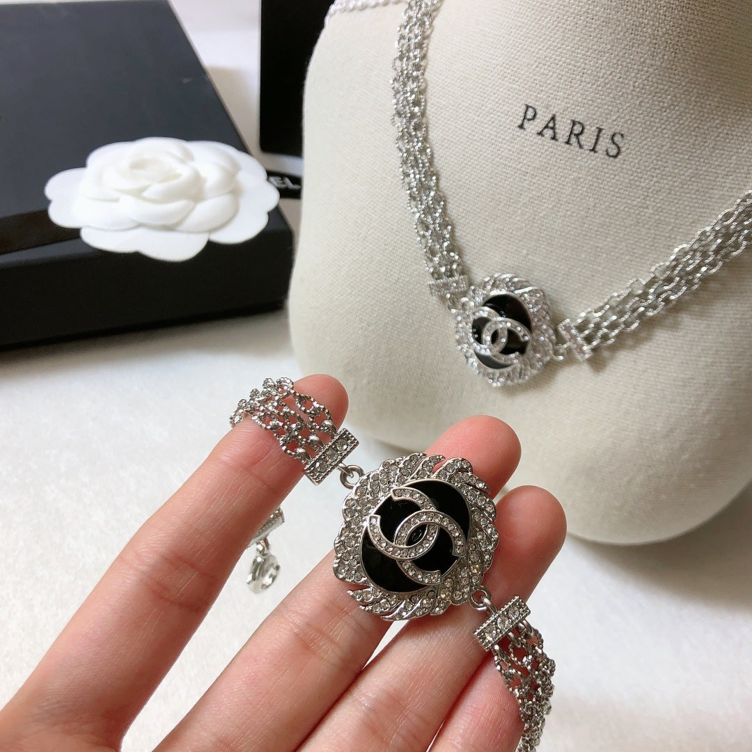 CHANEL Crystal Necklace
